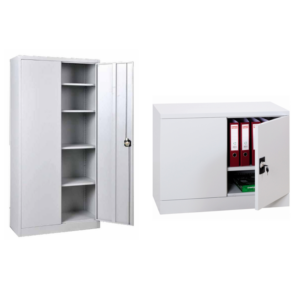 Armoire métallique haute et basse