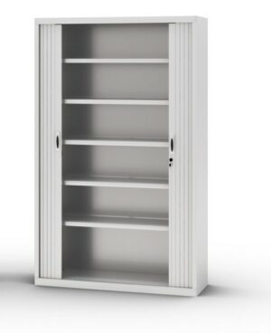Armoire haute à rideaux